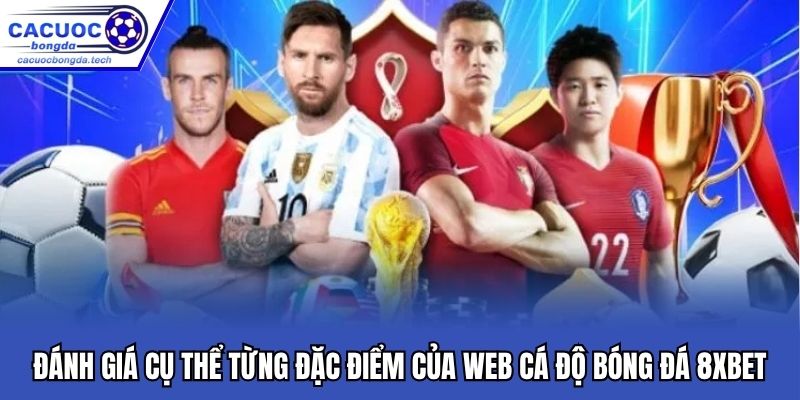 Đánh giá cụ thể từng đặc điểm của web cá độ bóng đá 8xbet
