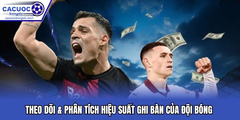 Theo dõi & phân tích hiệu suất ghi bàn của đội bóng